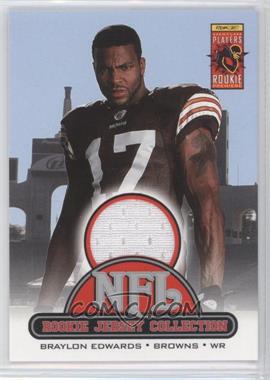 2005 Upper Deck Rookie Materials - Rookie Jersey Collection #R10 - Braylon Edwards