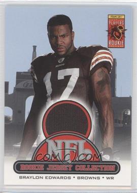 2005 Upper Deck Rookie Materials - Rookie Jersey Collection #R10 - Braylon Edwards