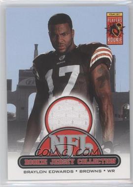 2005 Upper Deck Rookie Materials - Rookie Jersey Collection #R10 - Braylon Edwards