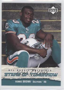 2005 Upper Deck Rookie Materials - Stars of Tomorrow #ST-6 - Ronnie Brown