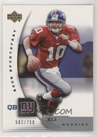 Eli Manning [EX to NM] #/750