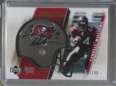 2005 Upper Deck Sweet Spot - [Base] - Gold #280 - Rookie Signatures - Cadillac Williams /100