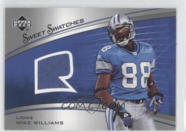 2005 Upper Deck Sweet Spot - Sweet Swatches Rookies #SR-MW - Mike Williams