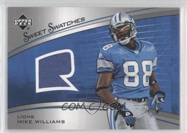 2005 Upper Deck Sweet Spot - Sweet Swatches Rookies #SR-MW - Mike Williams