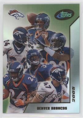 2005 eTopps - [Base] #ETFBTC6 - Denver Broncos Team
