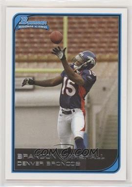 2006 Bowman - [Base] - White #143 - Brandon Marshall /125