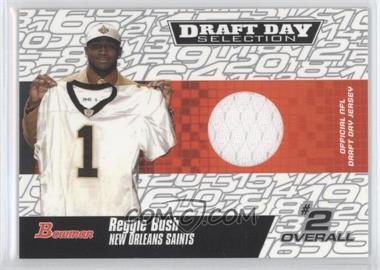 2006 Bowman - Draft Day Selection Jerseys #DJ-RB - Reggie Bush