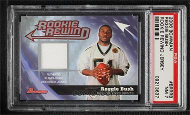 2006 Bowman - Rookie Rewind Jersey #BRR-RB - Reggie Bush [PSA 7 NM]
