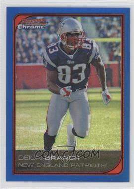 2006 Bowman Chrome - [Base] - Blue Refractor #213 - Deion Branch /150