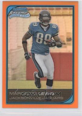 2006 Bowman Chrome - [Base] - Orange Refractor #252 - Marcedes Lewis /25