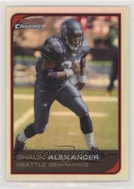 2006 Bowman Chrome - [Base] - Refractor #112 - Shaun Alexander