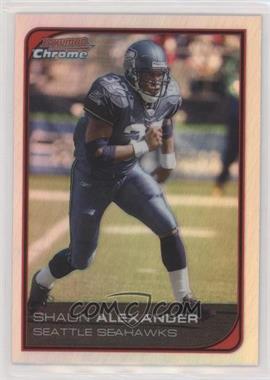 2006 Bowman Chrome - [Base] - Refractor #112 - Shaun Alexander