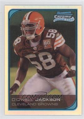 2006 Bowman Chrome - [Base] - Refractor #85 - D'Qwell Jackson