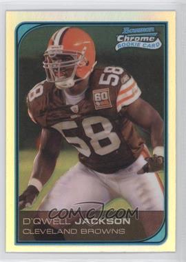 2006 Bowman Chrome - [Base] - Refractor #85 - D'Qwell Jackson