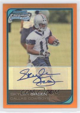 2006 Bowman Chrome - [Base] - Rookie Autographs Orange Refractor #242 - Skyler Green /25