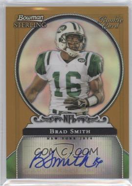 2006 Bowman Sterling - Autographs - Gold Refractor #BS-BS - Brad Smith /500