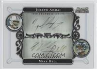 Joseph Addai, Mike Bell [Noted] #/600