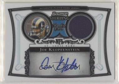 2006 Bowman Sterling - Relic Autographs - Refractor #BS-JK - Joe Klopfenstein /199