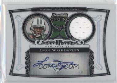 2006 Bowman Sterling - Relic Autographs - Refractor #BS-LWA - Leon Washington /199