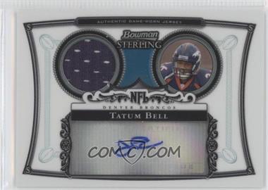 2006 Bowman Sterling - Relic Autographs - Refractor #BS-TB - Tatum Bell /199