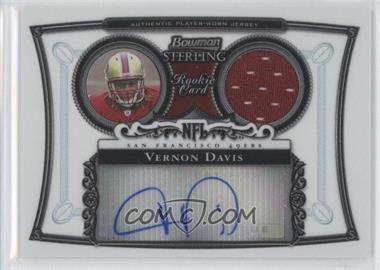 2006 Bowman Sterling - Relic Autographs - Refractor #BS-VD - Vernon Davis /199