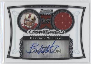 2006 Bowman Sterling - Relic Autographs #BS-BW - Brandon Williams