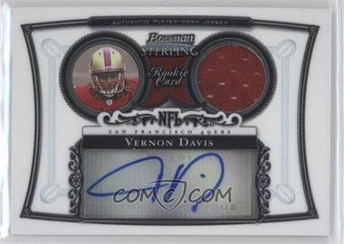 2006 Bowman Sterling - Relic Autographs #BS-VD - Vernon Davis