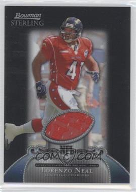 2006 Bowman Sterling - Relics - Black Refractor #BS-LN - Lorenzo Neal /25