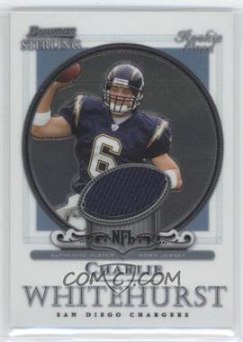 2006 Bowman Sterling - Relics #BS-CW - Charlie Whitehurst