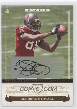 2006 Donruss Classics - [Base] - Significant Signatures Gold #141 - Rookies - Maurice Stovall /100