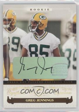 2006 Donruss Classics - [Base] - Significant Signatures Gold #148 - Rookies - Greg Jennings /100