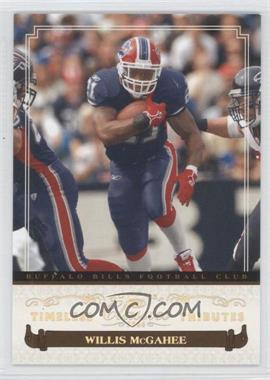 2006 Donruss Classics - [Base] - Timeless Tributes Gold #12 - Willis McGahee /25