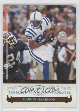 2006 Donruss Classics - [Base] - Timeless Tributes Platinum #44 - Marvin Harrison /10