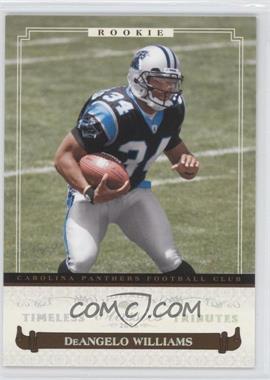 2006 Donruss Classics - [Base] - Timeless Tributes Silver #115 - Rookies - DeAngelo Williams /50