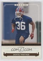 Rookies - Donte Whitner #/50