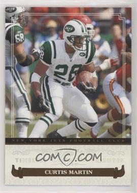 2006 Donruss Classics - [Base] - Timeless Tributes Silver #70 - Curtis Martin /50