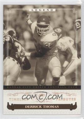 2006 Donruss Classics - [Base] - Timeless Tributes #235 - Legend - Derrick Thomas /100