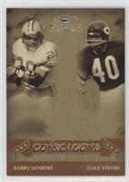 Barry Sanders, Gale Sayers #/250