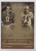 Steve Young, Y.A. Tittle #/250