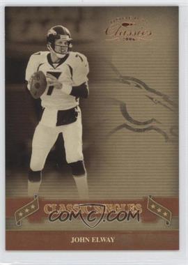 2006 Donruss Classics - Classic Singles #CS-12 - John Elway /1000