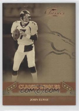 2006 Donruss Classics - Classic Singles #CS-12 - John Elway /1000