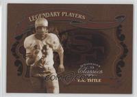 Y.A. Tittle #/250