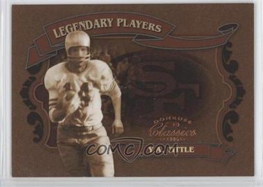 2006 Donruss Classics - Legendary Players #LP-5 - Y.A. Tittle /1000