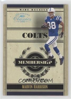 2006 Donruss Classics - Membership - Platinum #M-13 - Marvin Harrison /25