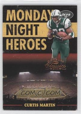 2006 Donruss Classics - Monday Night Heroes #MNH-10 - Curtis Martin /1000