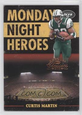 2006 Donruss Classics - Monday Night Heroes #MNH-10 - Curtis Martin /1000