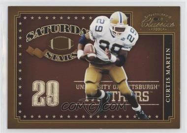 2006 Donruss Classics - Saturday Stars - Gold #SS-20 - Curtis Martin /100