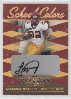 2006 Donruss Classics - School Colors - Signatures #SC-5 - Laurence Maroney /25