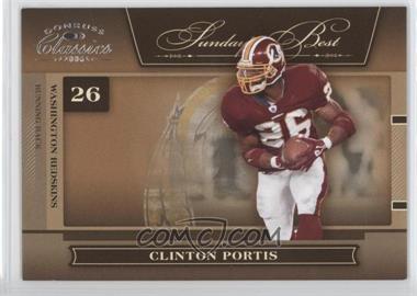 2006 Donruss Classics - Sunday's Best - Silver #SB-12 - Clinton Portis /250