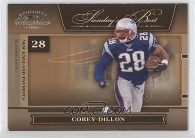 2006 Donruss Classics - Sunday's Best - Silver #SB-13 - Corey Dillon /250